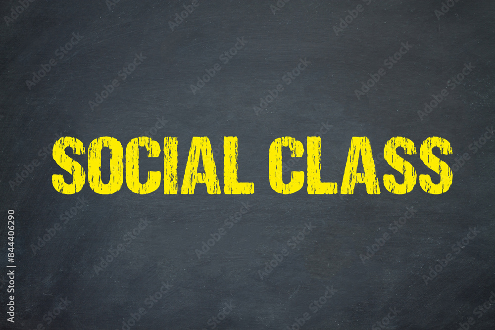 Wall mural Social Class	