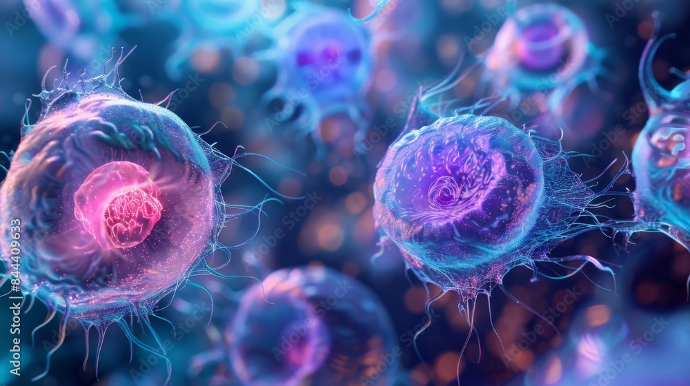 Poster a microcosm of motion as cilia on different cells move in different directions yet work together to 