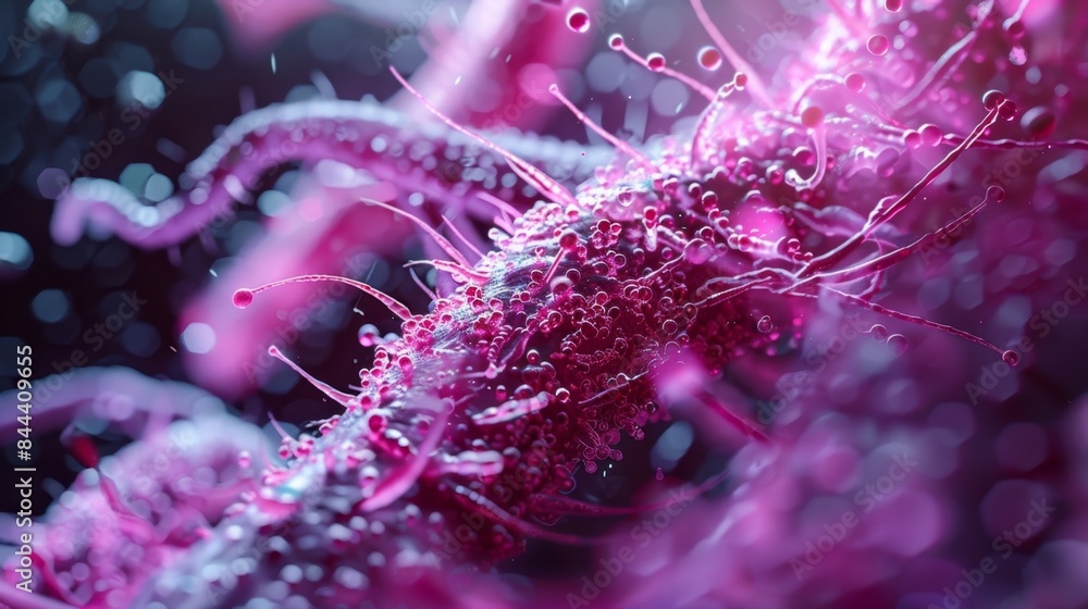 Poster the delicate yet powerful movement of cilia on a single cell a reminder of the incredible capabiliti