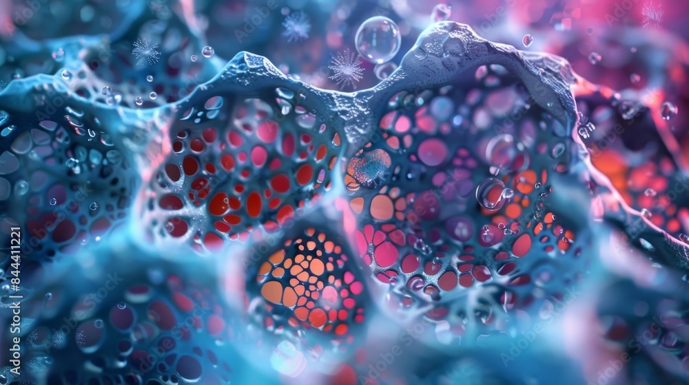 Poster intricate latticelike structures within the cytoplasm responsible for storing essential metal ions f