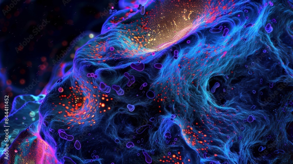 Poster the nuclear matrix gives the nucleus its distinct shape and allows it to maintain its position withi