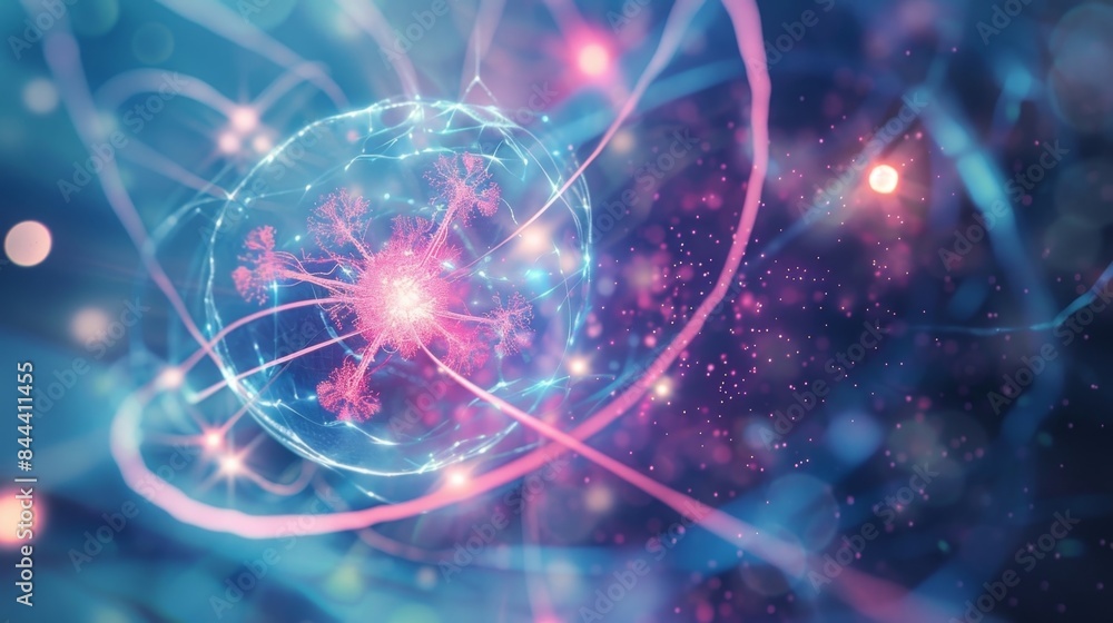 Poster the nuclear matrix acts as a support system for the genetic material ensuring its proper organizatio