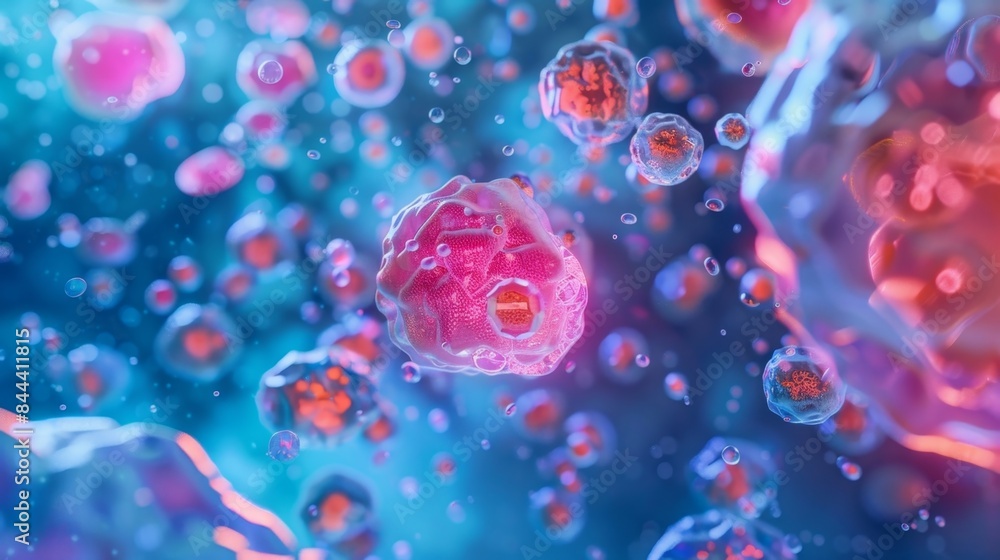 Aufkleber multiple extracellular vesicles forming a signaling cascade transmitting information from one cell t