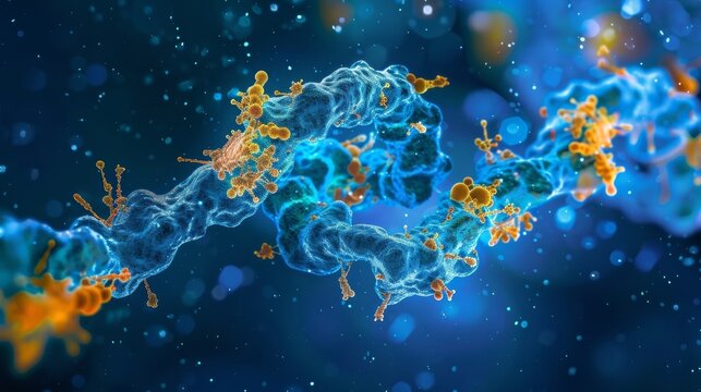 A comparison of two histone proteins one with acetyl groups attached and one without highlighting the role of histone acetylation in regulating gene expression