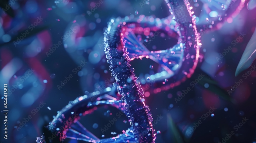 Aufkleber a timelapse video showing the dynamic movement of micrornas within a cell as they travel to differen