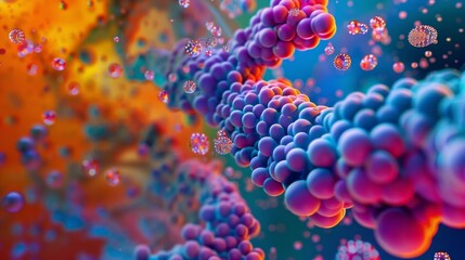 An image of a protein array showcasing the large number of individual proteins that can be analyzed simultaneously in proteome analysis