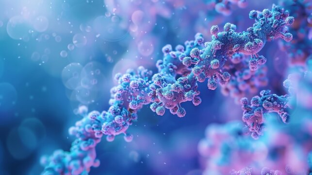 A protein with a darkened section indicating posttranslational modification by oxidation