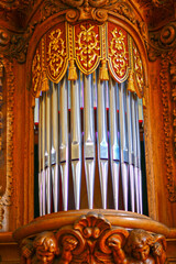 Die Orgel der reformierten Kirche in Gais im Schweizer Kanton Appenzell Ausserrhoden