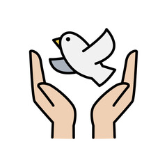 Dove icon