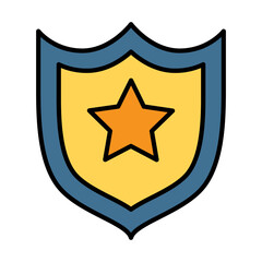 Police badge icon