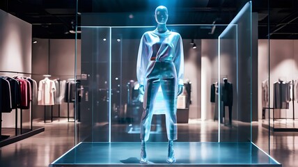 full-body-hologram-mannequin-in-a-fashion-store-it-looks-like-a-real-person