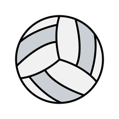 Fototapeta premium Beach volleyball icon