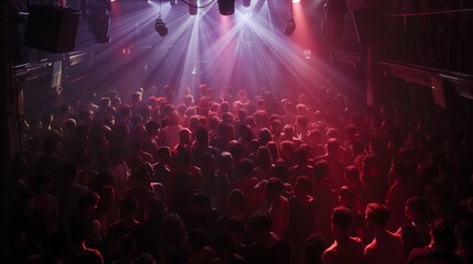 A buzzing club, vibrant lights, and palpable excitement filled the air.