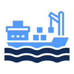 Cargo Ship Icon