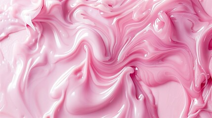 Fototapeta premium Pink Liquid Soap in Elegant Bottle