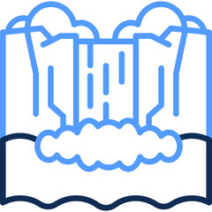 Waterfall Icon