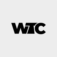 WTK logo letter monogram typography