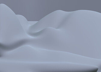 grey abstract 3d background silk, satin, fabric, textile, smooth