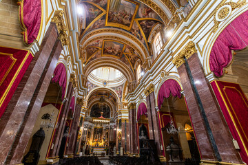 Fototapeta premium Saint Paul Cathedral in Medina, Rabat, Malta.