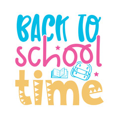 Back to school time