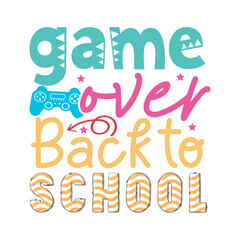Game over back to school