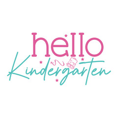 Hello kindergarten