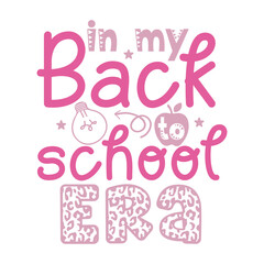 In my back to school era