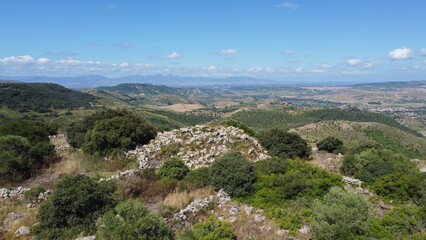 nuraghe nuraxi molas della giara di sitti in central Sardinia