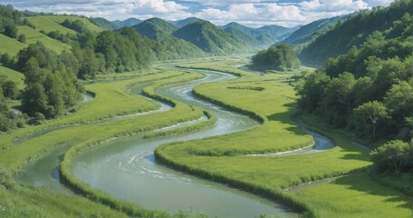 자연 풍경 그림