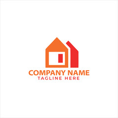house home roof logo vector icon design
