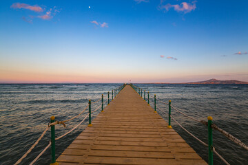 Fototapeta premium View of the coast of the Red Sea