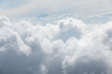 The sky is filled with clouds, creating a sense of calm and serenity