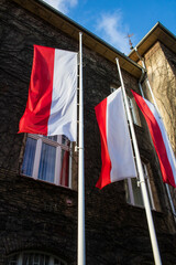 Flaga Urząd Miejski w Sławnie © Patryk