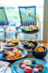 Afternoon Tea in the room in Patong, in Phuket, Thailand