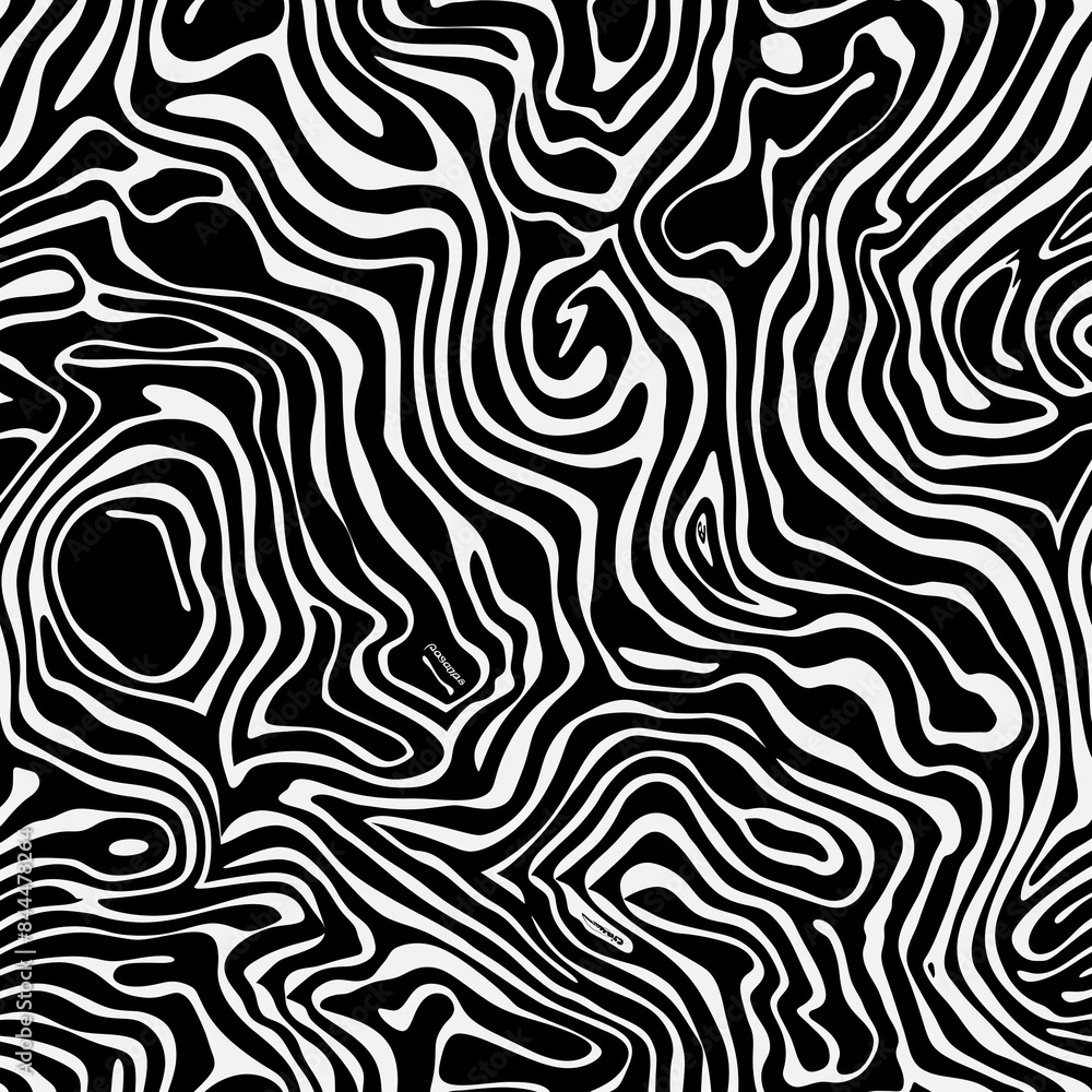 Aufkleber black and white seamless pattern, seamless zebra pattern, zebra skin pattern, zebra skin texture, bl
