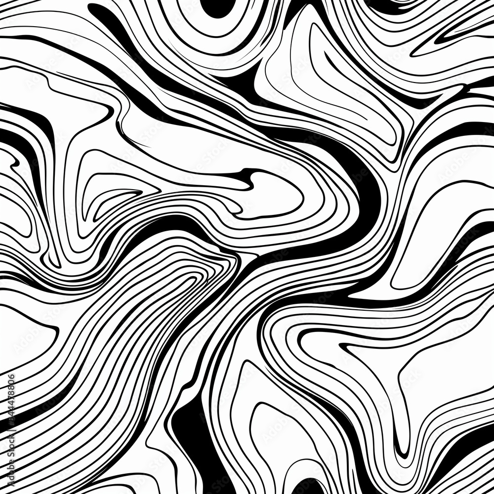 Aufkleber black and white seamless pattern, seamless zebra pattern, zebra skin pattern, zebra skin texture, bl
