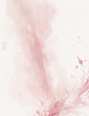 abstract watercolor background - Abstract light pink splash background - Generative AI