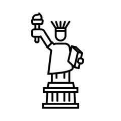 liberty statue icon