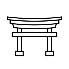 japanese landmarks icon