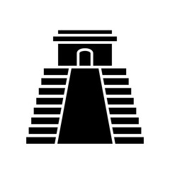 maya pyramid icon