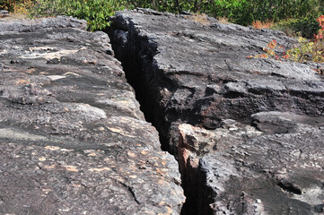 The rocks unique shape is due to erosion that occurred 150 million years ago during the Jurassic...
