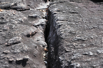 The rocks unique shape is due to erosion that occurred 150 million years ago during the Jurassic...