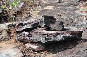 The rocks unique shape is due to erosion that occurred 150 million years ago during the Jurassic...