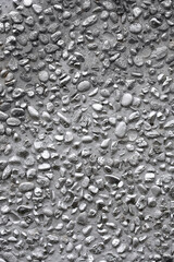 Pebbledash wall detaail