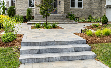 Walkway and stairs