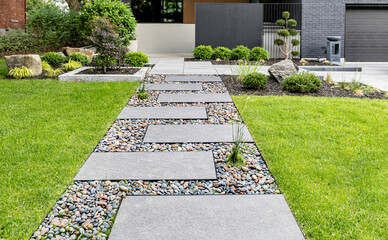 Zen walkway