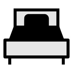 mattress icon vectors illustration symbol design