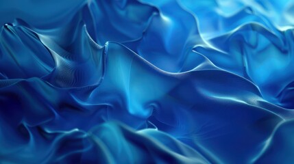Obraz premium Capture the essence of fluidity and motion with a image showcasing a mesmerizing blue gradient background with textured elements.