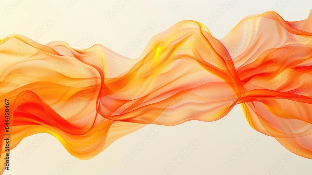 Aufkleber capture the essence of vitality and movement with a image showcasing colorful orange and yellow grad