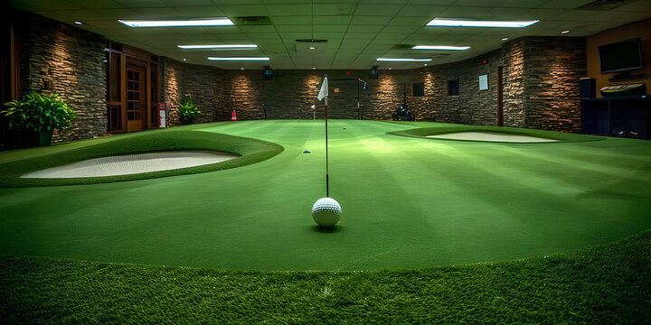 Professional Indoor Golf Court Tools and Equipment Design
